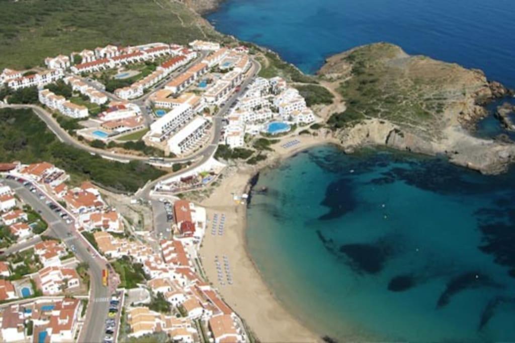 Lovely Hideaway With Pool And White Sand Beach Arenal d'en Castell Exterior foto